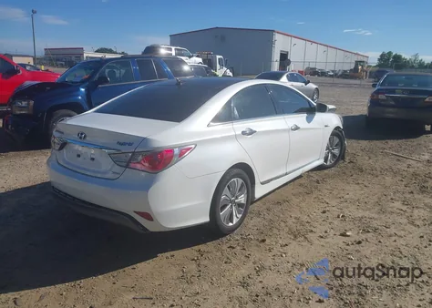 2015 Hyundai Sonata Hybrid Limited из США, поврежденный, VIN KMHEC4A46FA135519
